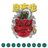 Jiraiya Toad Sage Embroidery Design – Legendary Toad Sage
